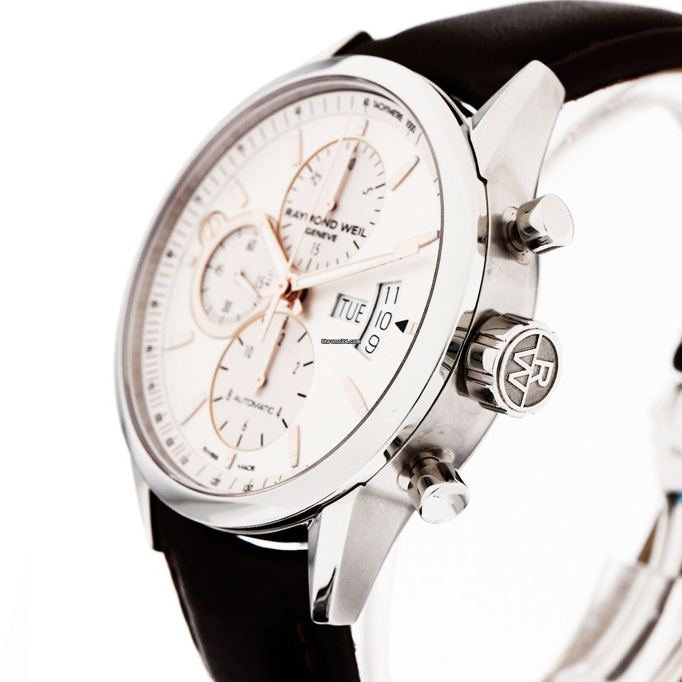 Raymond Weil Freelancer Mens watch Unisex Automatic Steel NUMBER 7730-STC-65025 Replica 5