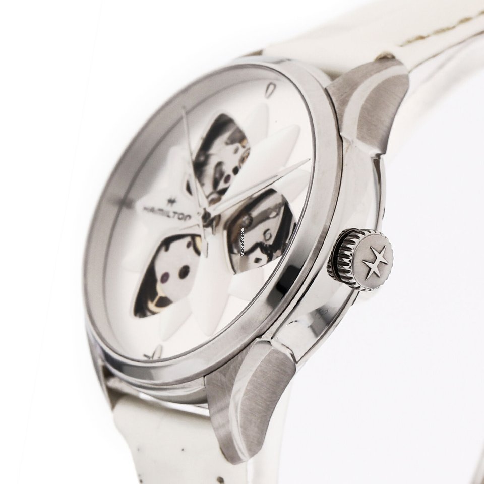 Hamilton Jazzmaster Lady Womens watch Automatic Steel NUMBER H32115991 Replica 5