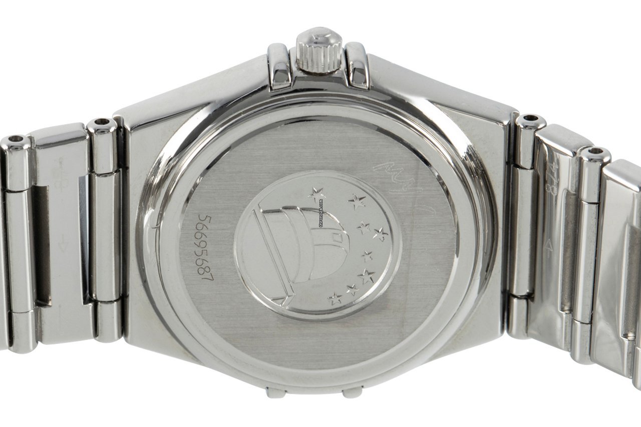 Omega Constellation Ladies Womens watch Quartz Steel 1475.71.00 Replica 5