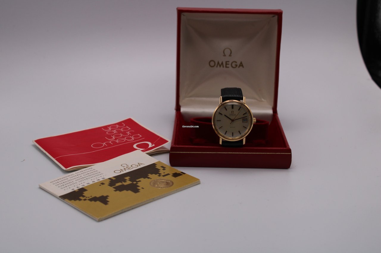 IMG_9081 Omega De Ville Mens watch Unisex Automatic Yellow gold 166.5161 Replica 5