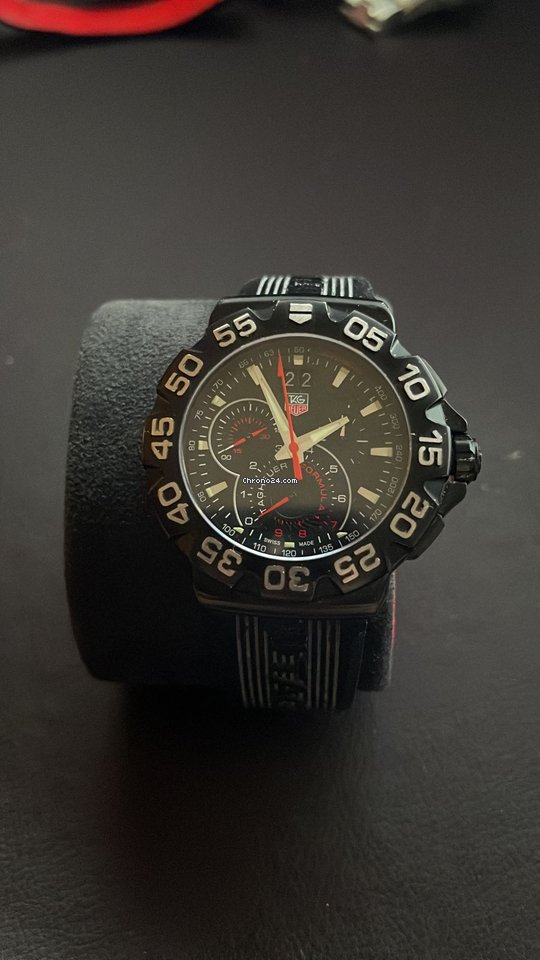 IMG_9081 TAG Heuer Formula 1 Quartz Mens watch Unisex Quartz Steel cah1012.rbx8318 Replica 5