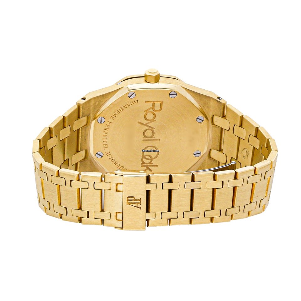 IMG_9081 Audemars Piguet Royal Oak Mens watch Unisex Automatic Yellow gold 25554BA Replica 5