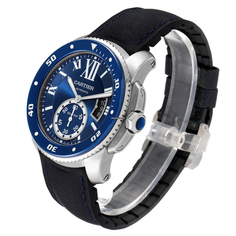 Cartier Calibre de Cartier Diver Mens watch Unisex Automatic Steel WSCA0010 Replica 5