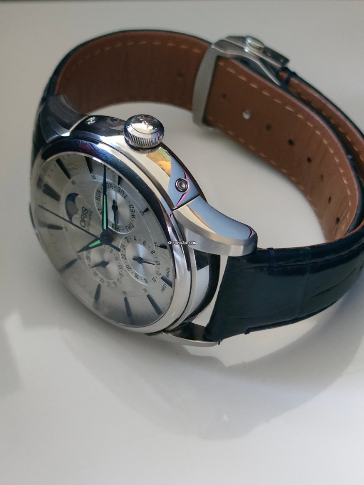 Oris Artelier Complication Mens watch Unisex Automatic Steel 01 781 7703 4031-07 5 21 75FC Replica 5