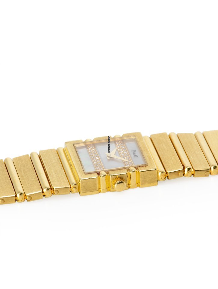IMG_9081 Piaget Polo Womens watch Quartz Yellow gold 8131.C.701 Replica 5