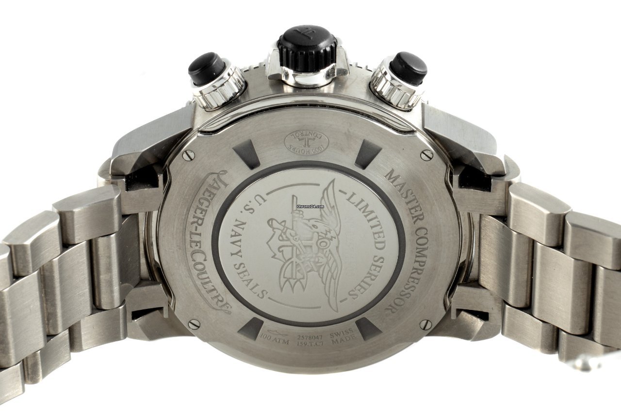 IMG_9081 Jaeger-LeCoultre Master Compressor Diving Chronograph GMT Navy SEALs Mens watch Unisex Automatic Titanium 159.T.C7 Replica 5