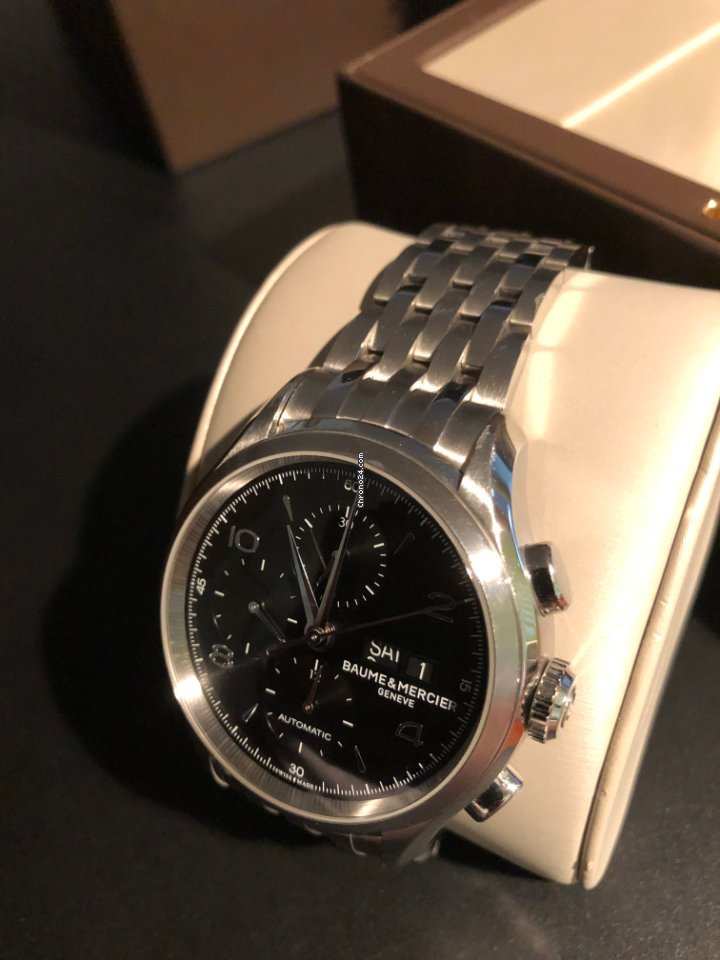 IMG_9081 Baume & Mercier Clifton Mens watch Unisex Automatic Steel MOA10212 Replica 5