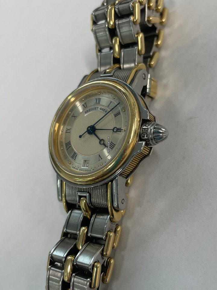 IMG_9081 Breguet Marine Womens watch Automatic Gold Steel 8400SA 12 X40 Replica 5