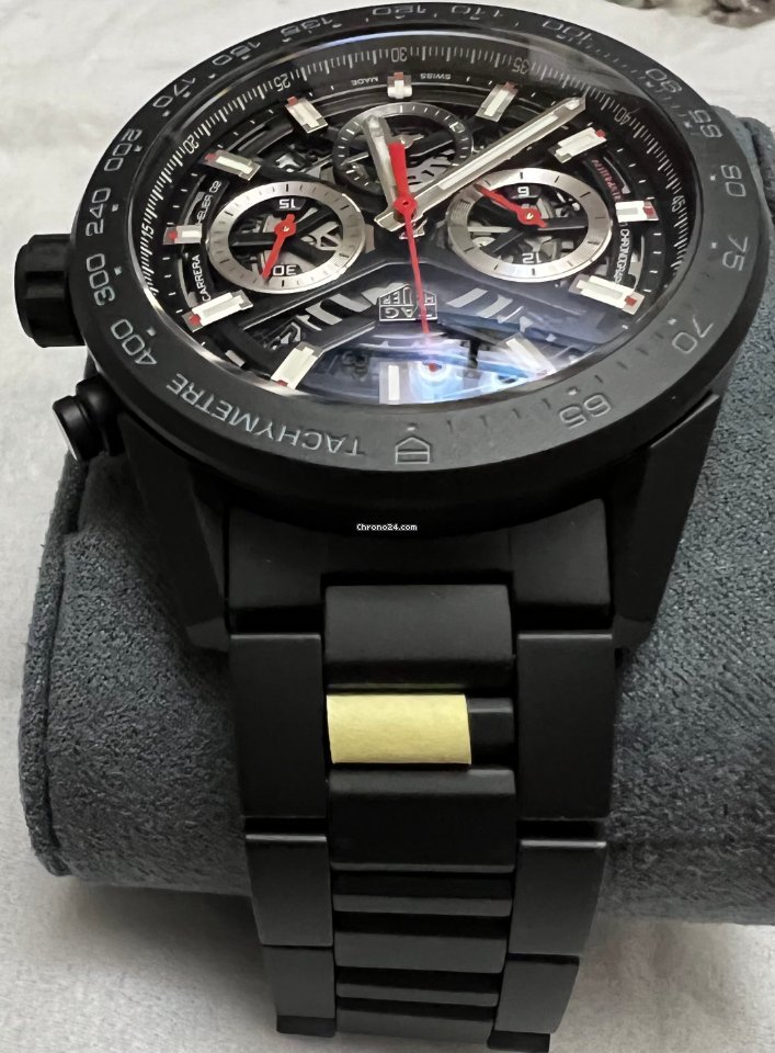 TAG Heuer Carrera Mens watch Unisex Automatic Ceramic CBG2A90.BH0653 Replica 5