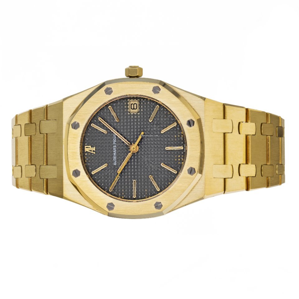 Audemars Piguet Royal Oak Mens watch Unisex Quartz Yellow gold 56023SA Replica 5