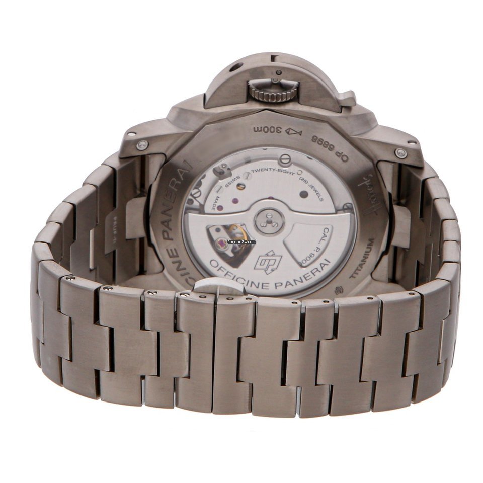 IMG_9081 Panerai Luminor Marina 1950 3 Days Mens watch Unisex Automatic Titanium PAM00693 Replica 5