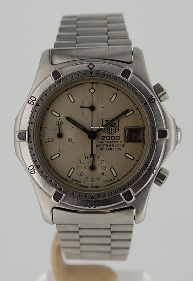 IMG_9081 TAG Heuer 2000 Mens watch Unisex Automatic Steel 162.206 Replica 5