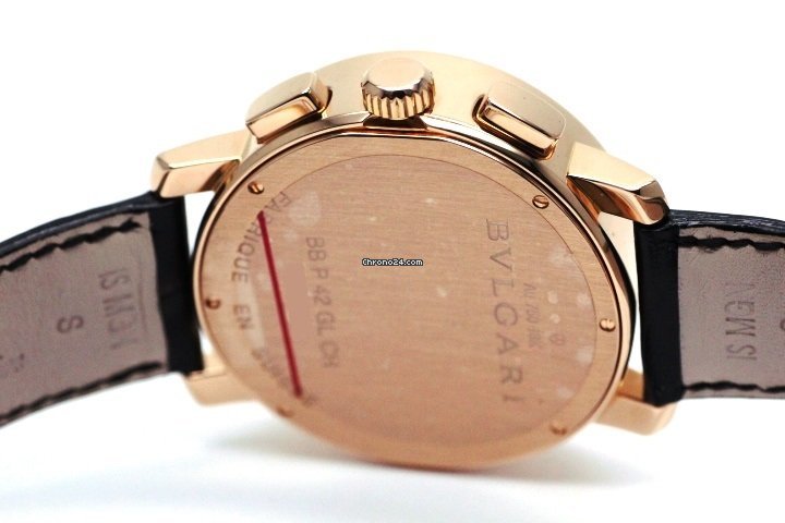 Bulgari Bulgari Mens watch Unisex Automatic Rose gold BBP42GLCH Replica 5