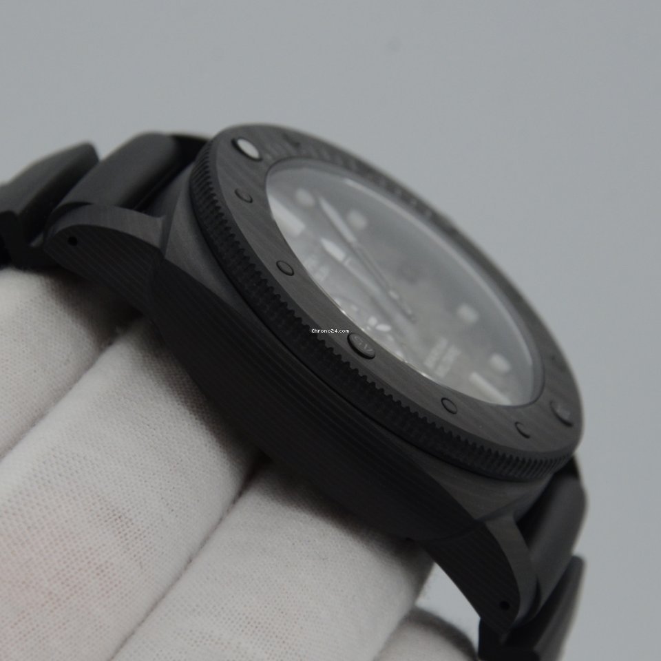 IMG_9081 Panerai Luminor Submersible Mens watch Unisex Automatic Carbon PAM 00979 Replica 5