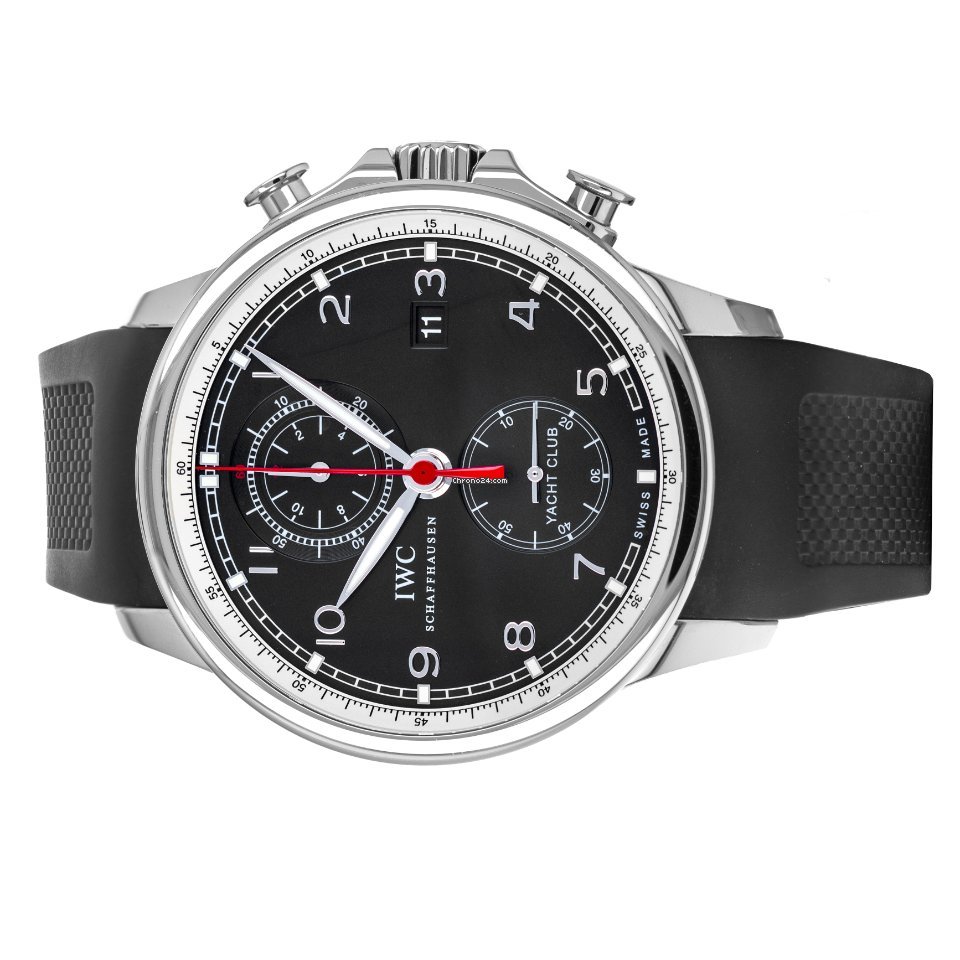 IMG_9081 IWC Portuguese Yacht Club Chronograph Mens watch Unisex Automatic Steel IW390204 Replica 5