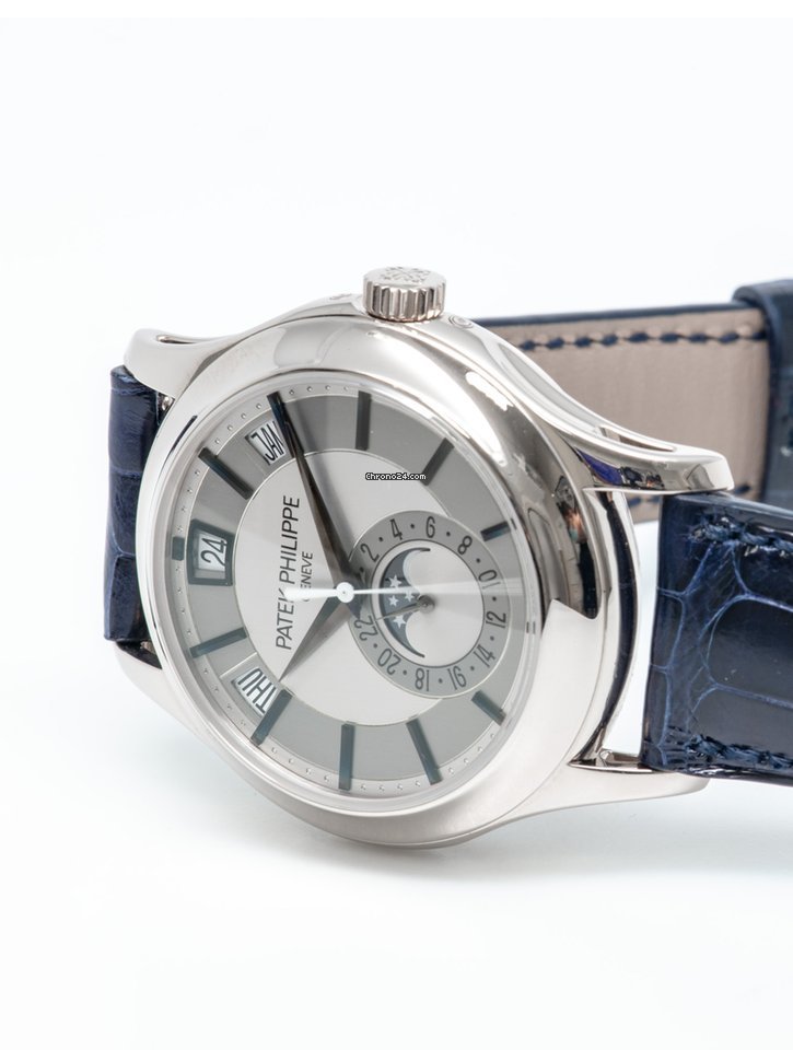 Patek Philippe Annual Calendar Mens watch Unisex Automatic White gold 5205G-001 Replica 5