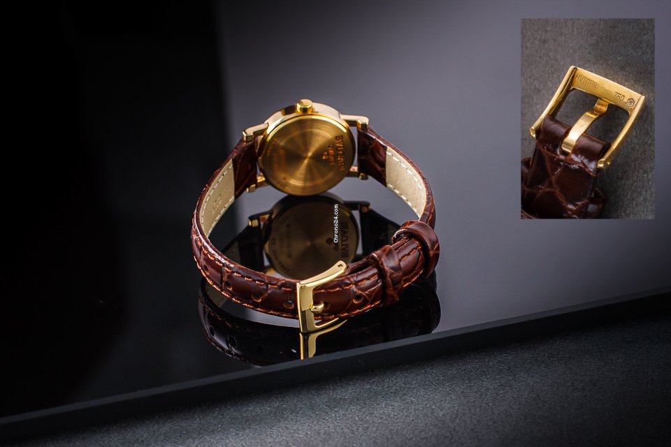IMG_9081 Bulgari Bulgari Womens watch Quartz Yellow gold BB23 GLD Replica 5