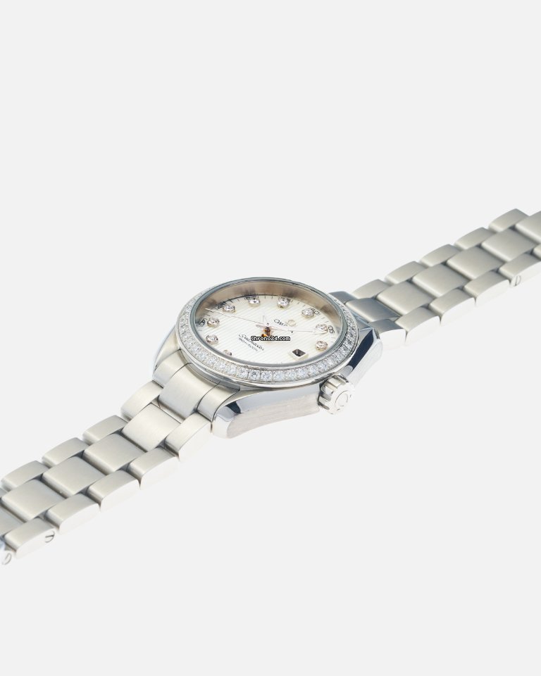 Omega Seamaster Aqua Terra Womens watch Quartz Steel 231.15.30.61.55.001 Replica 5