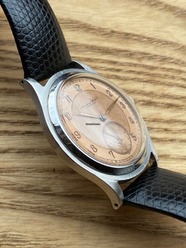 IWC Mens watch Unisex Manual winding Steel 308 Replica 5