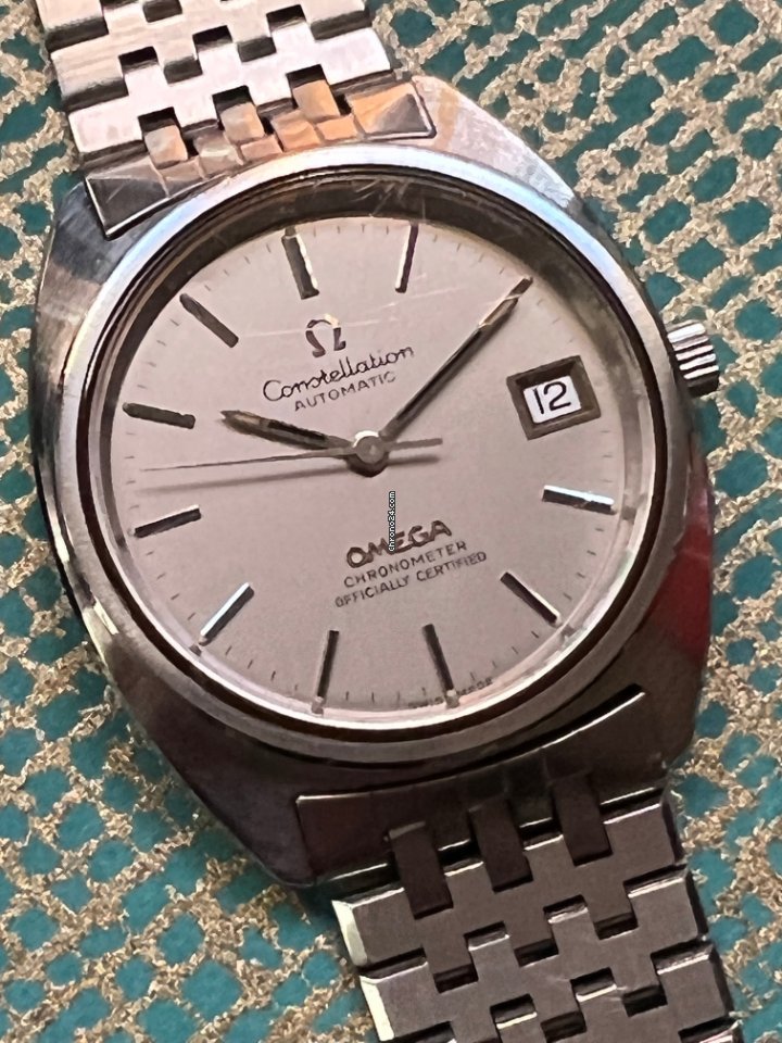 IMG_9081 Omega Constellation Mens watch Unisex Automatic Steel 168.0057 Replica 5