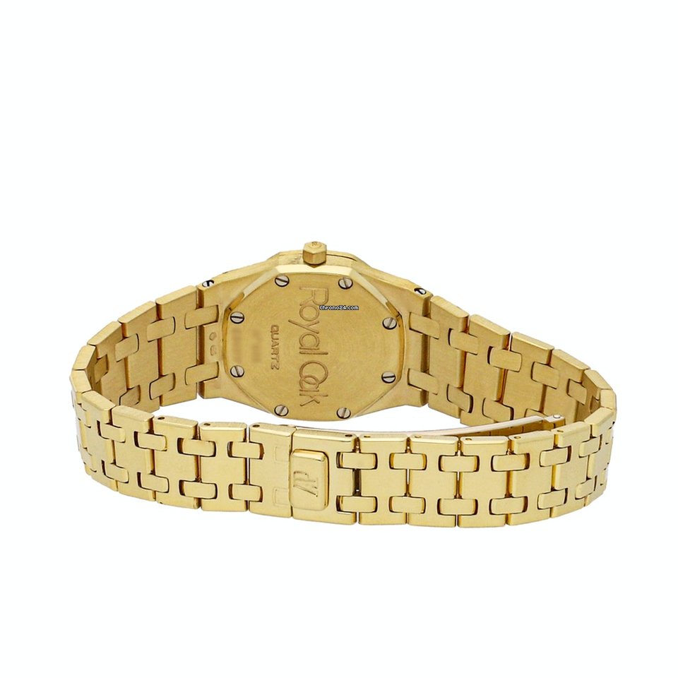Audemars Piguet Royal Oak Womens watch Quartz Yellow gold 67371BA.ZZ.1120BA.01 Replica 5