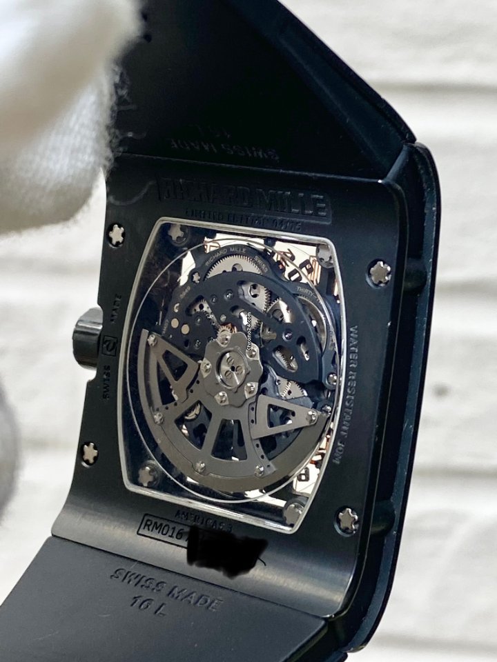 Richard Mille RM 016 Mens watch Unisex Automatic Titanium RM 016 Replica 5