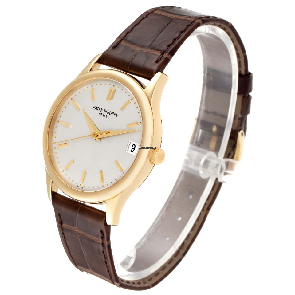 IMG_9081 Patek Philippe Calatrava Mens watch Unisex Automatic Yellow gold 3998J Replica 5