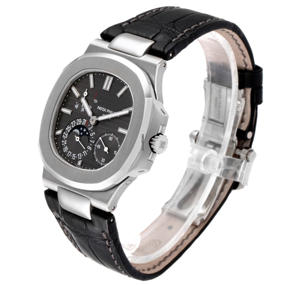Patek Philippe Nautilus Mens watch Unisex Automatic White gold 5712G 001 Replica 5