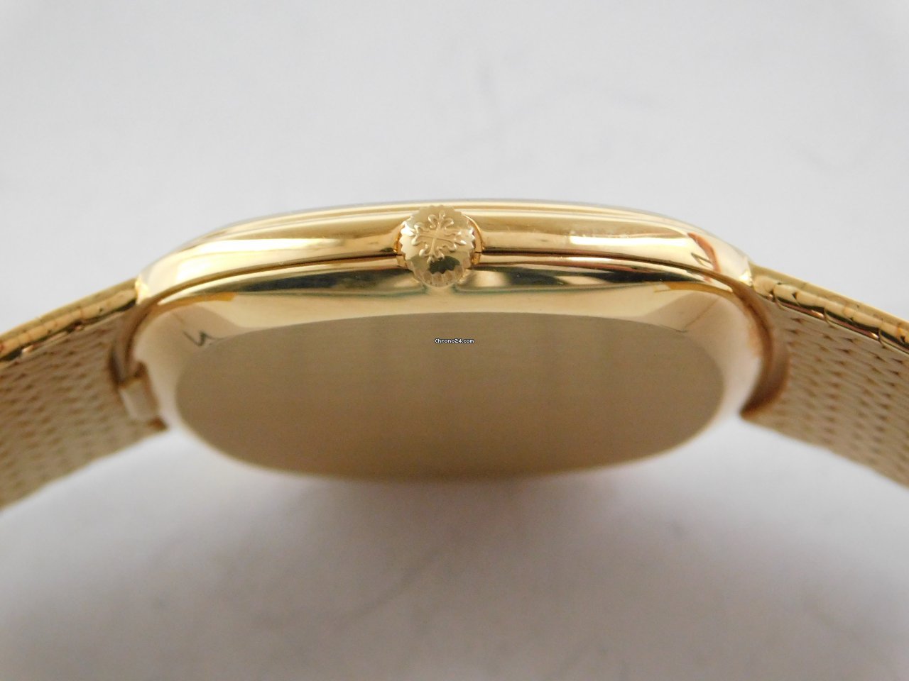 IMG_9081 Patek Philippe Golden Ellipse Mens watch Unisex Automatic Yellow gold 3862 Replica 5