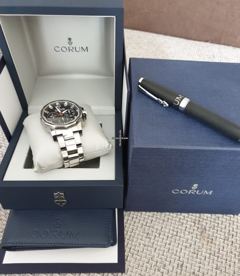 Corum Admirals Cup Challenger Mens watch Unisex Automatic Steel 753.691.20 F371 AA92 Replica 5