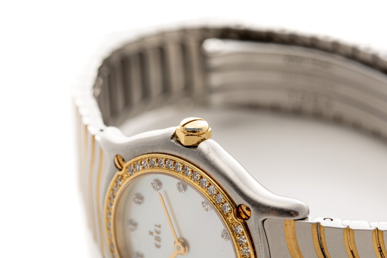 Ebel Sport Womens watch Quartz Gold Steel 1090124 Replica 5