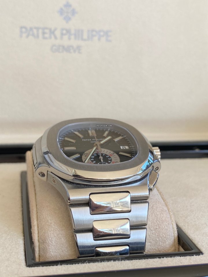 IMG_9081 Patek Philippe Nautilus Mens watch Unisex Automatic Steel 5980 1A-014 Replica 5
