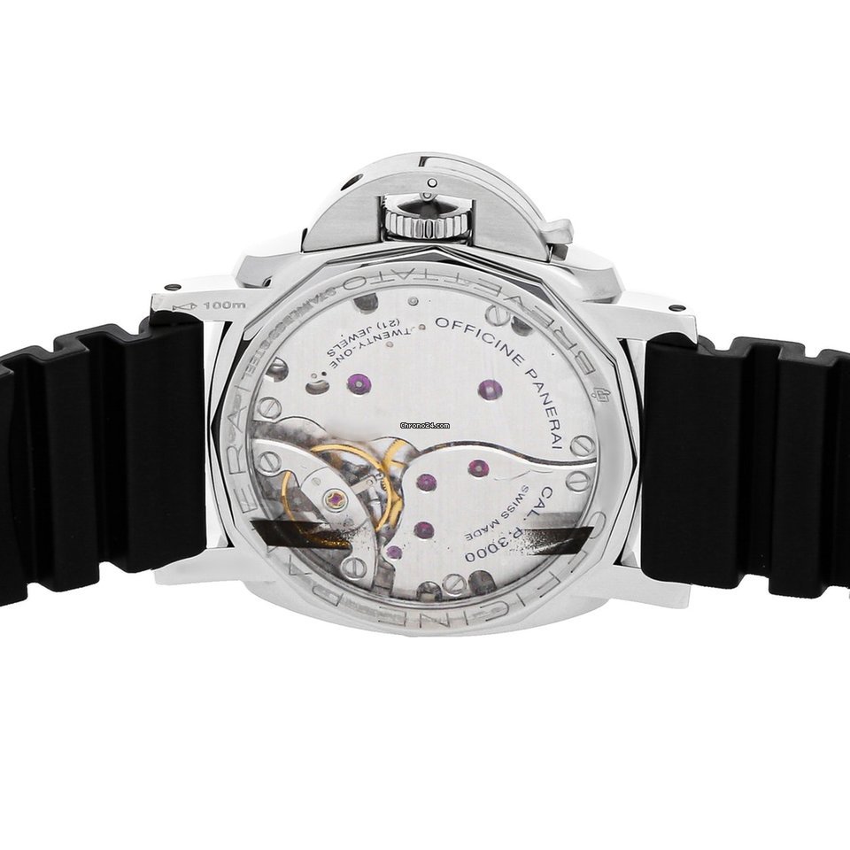 IMG_9081 Panerai Luminor 1950 Mens watch Unisex Manual winding Steel PAM00372 Replica 5