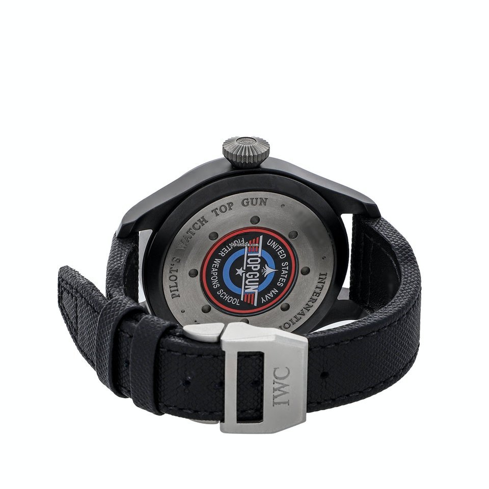 IMG_9081 IWC Big Pilot Top Gun Mens watch Unisex Automatic Ceramic IW5029-02 Replica 5