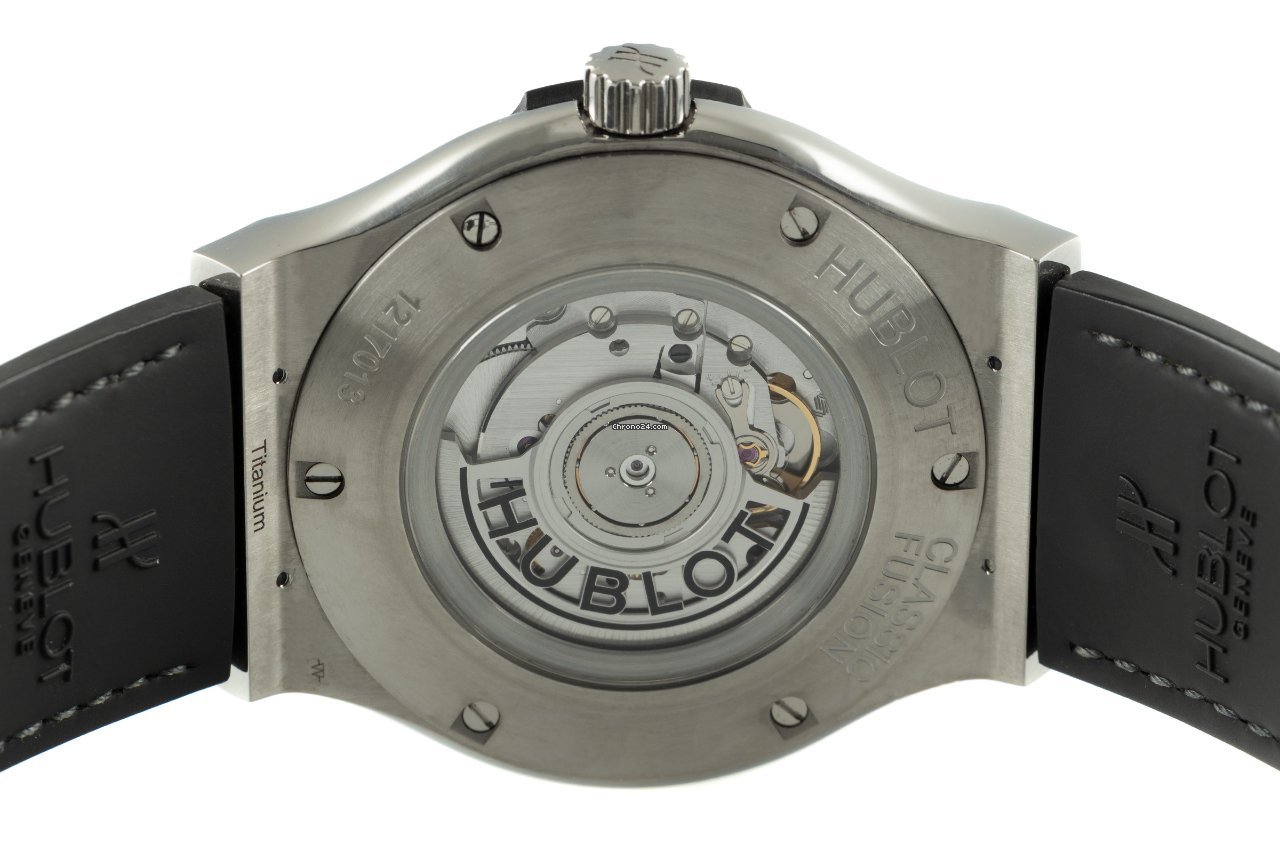 IMG_9081 Hublot Classic Fusion Racing Grey Mens watch Unisex Automatic Titanium 511.NX.7071.LR Replica 5