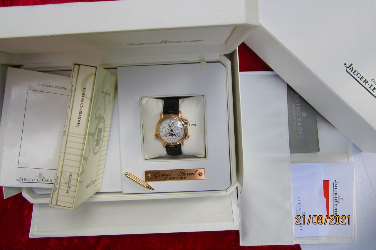 Jaeger-LeCoultre Mens watch Unisex Automatic Rose gold 180.240.990 Replica 5