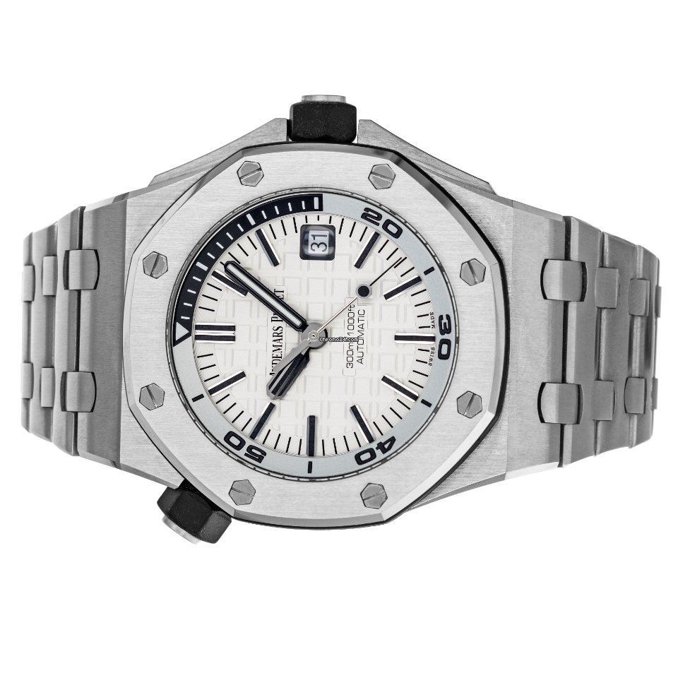 IMG_9081 Audemars Piguet Royal Oak Offshore Diver Mens watch Unisex Automatic Steel 15710ST Replica 5