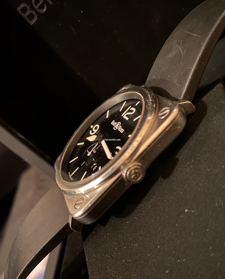 IMG_9081 Bell & Ross BR S Mens watch Unisex Quartz Steel BRS-64-S Replica 5