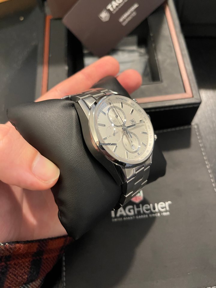 IMG_9081 TAG Heuer Carrera Calibre 1887 Mens watch Unisex Automatic Steel CAR2111.BA0724 Replica 5