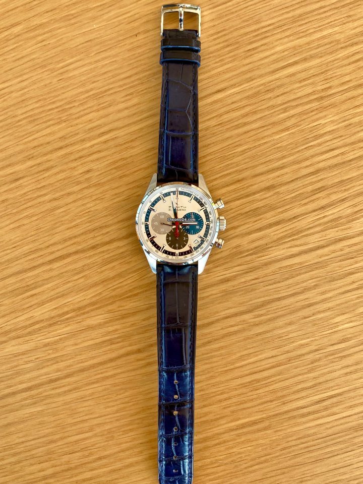 Zenith El Primero Original 1969 Mens watch Unisex Automatic Steel 03.2150.400 69.C713 Replica 5