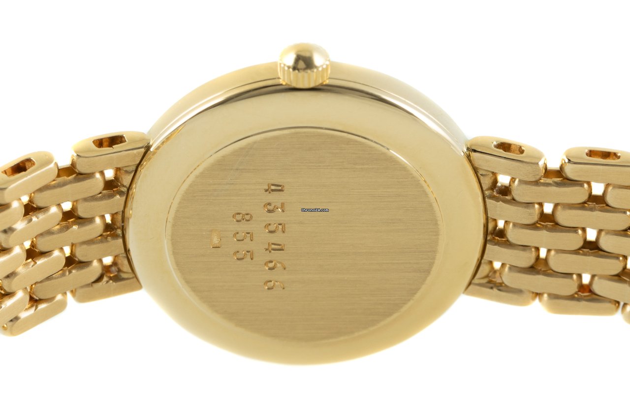 IMG_9081 Chopard Classic Womens watch Quartz Yellow gold 855 Replica 5