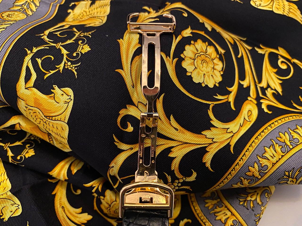 Cartier Tortue Mens watch Unisex Manual winding Yellow gold 2356 Replica 5