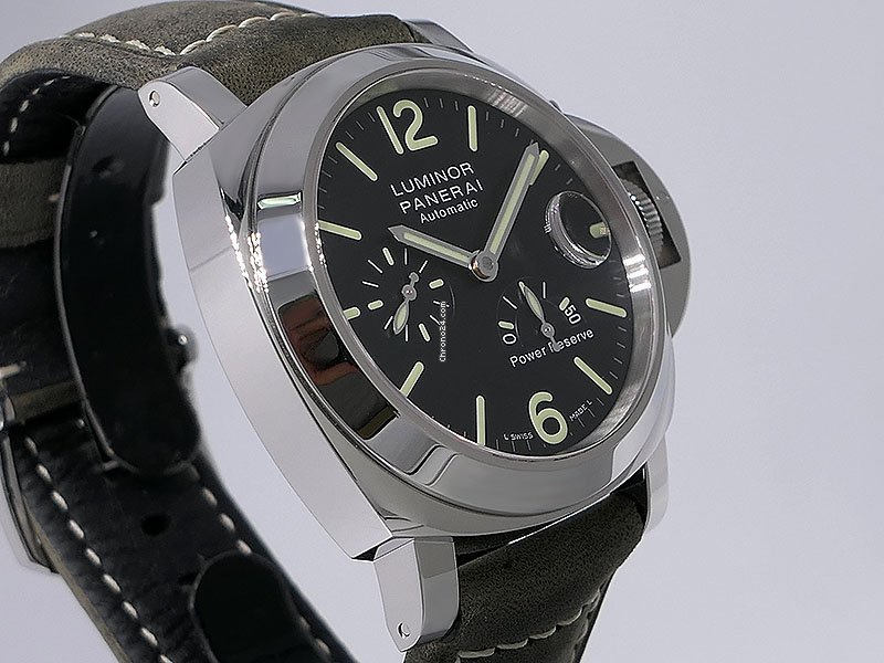 IMG_9081 Panerai Luminor Power Reserve Mens watch Unisex Automatic Steel PAM 01090 Replica 5