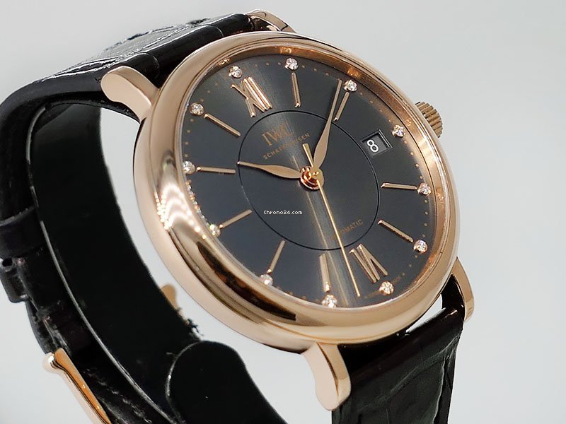 IMG_9081 IWC Portofino Automatic Mens watch Unisex Automatic Rose gold IW458106 Replica 5