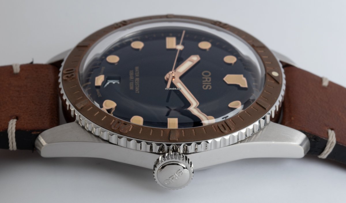 Oris Divers Sixty Five Mens watch Unisex Automatic Bronze 01-733-7707-4355-07 5 20 45 Replica 5