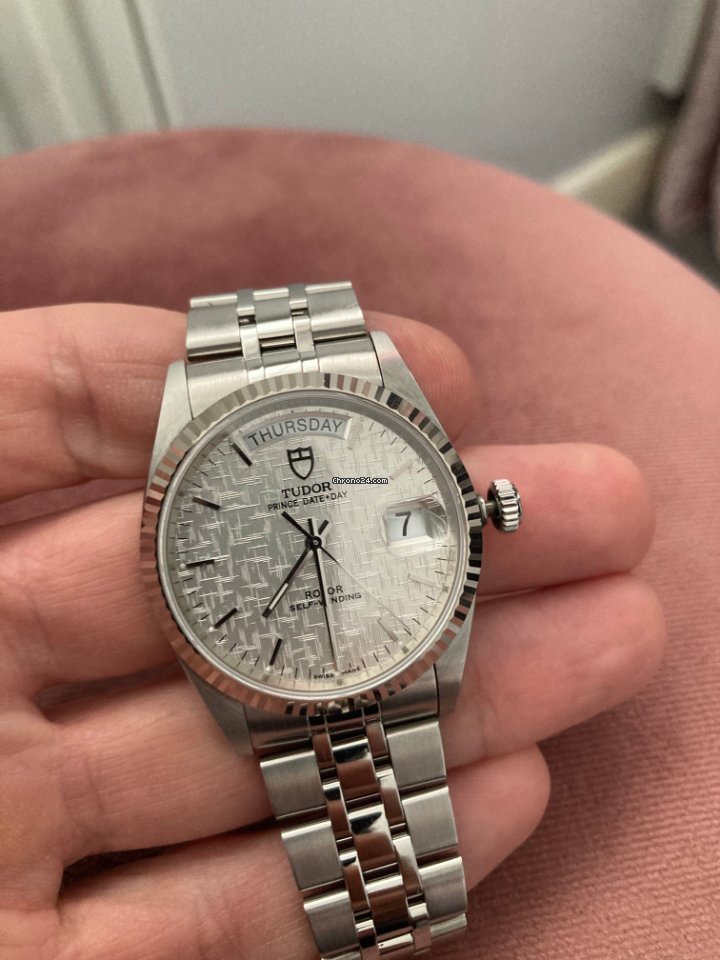 IMG_9081 Tudor Prince Date Mens watch Unisex Automatic 76214 day date Replica 5