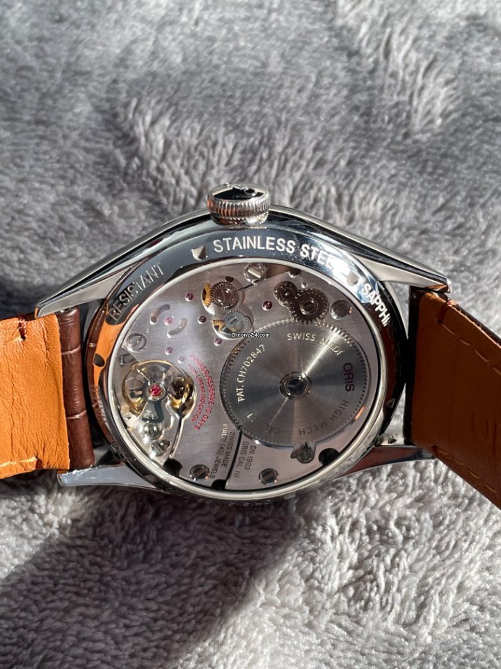 IMG_9081 Oris Artelier Calibre 111 Mens watch Unisex Manual winding Steel 01 111 7700 4063 Replica 5