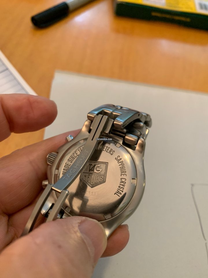 IMG_9081 TAG Heuer Link Quartz Mens watch Unisex Quartz Steel CT1111 Replica 5