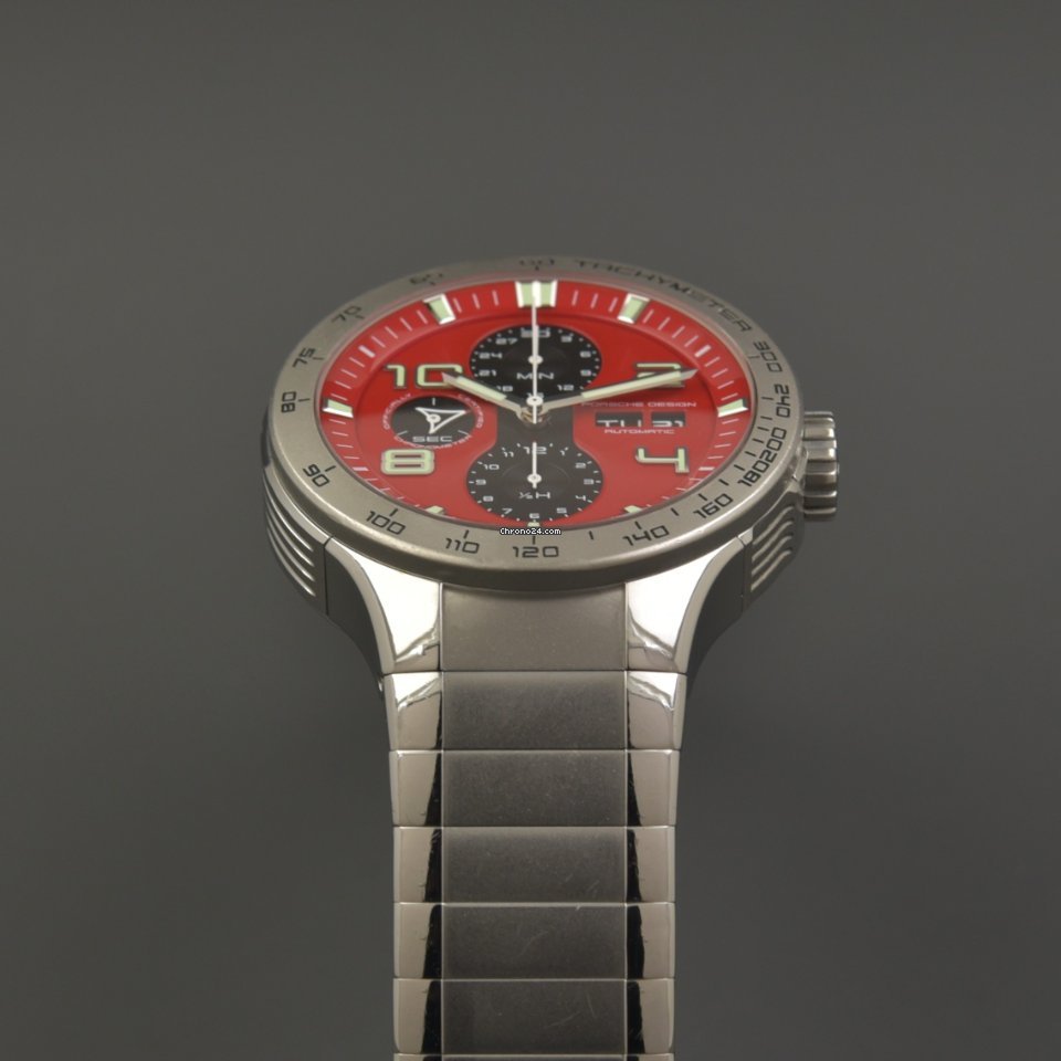 IMG_9081 Porsche Design Flat Six Mens watch Unisex Automatic Steel P6340 Replica 5
