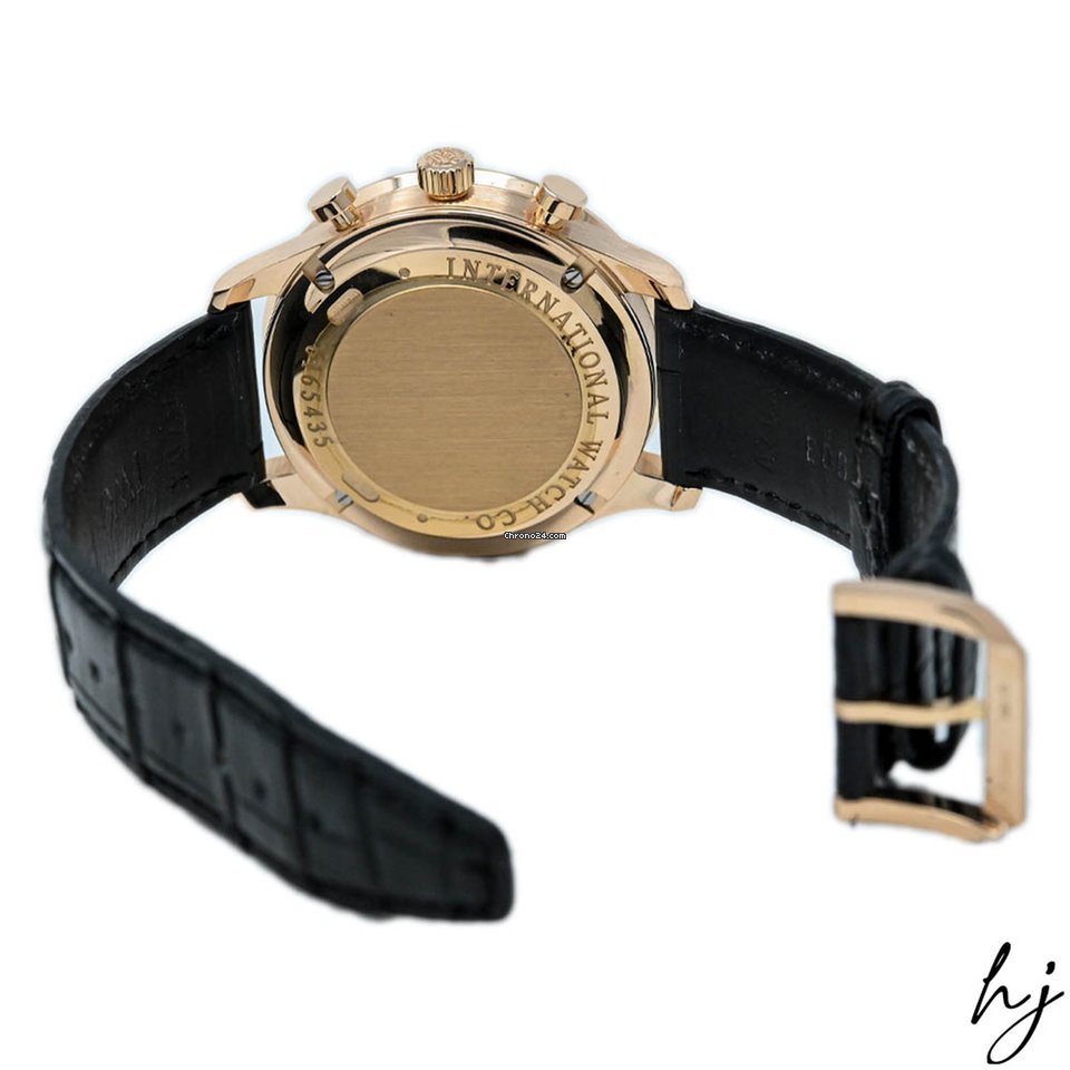 IWC Portuguese Chronograph Mens watch Unisex Automatic Rose gold IW371482 Replica 5